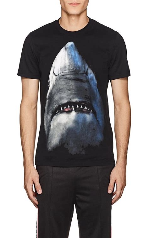 givenchy shark t-shirt|givenchy oversized t shirt.